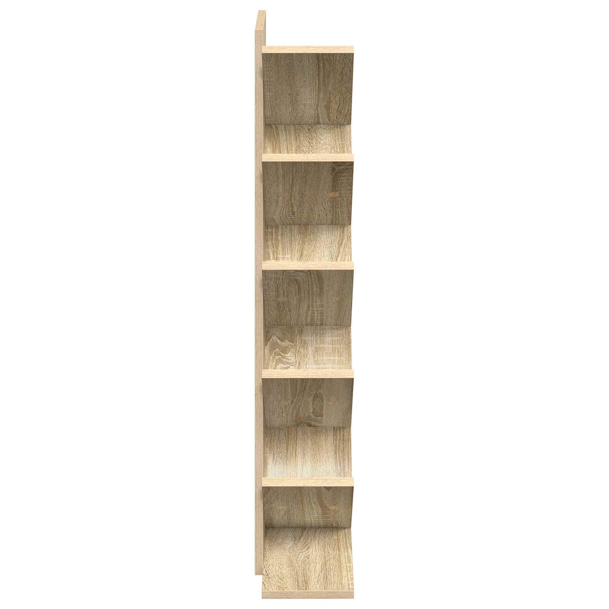 Tree Bookshelf 6-Tier 30 x 18 x 100 cm Engineered Wood