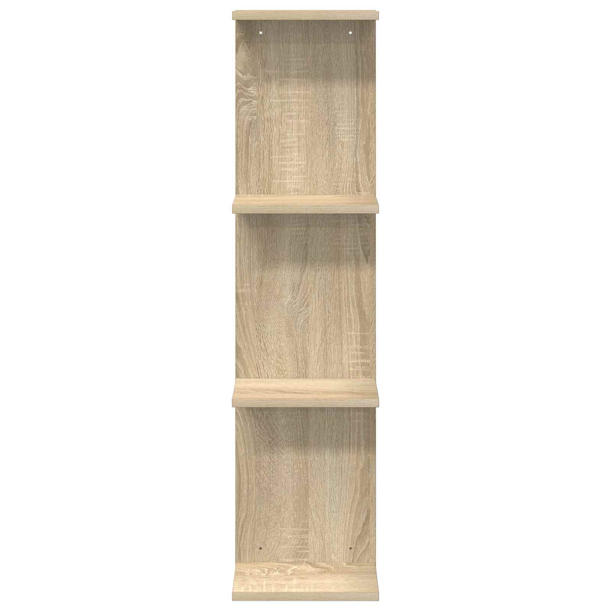 Wall Shelf Sonoma Oak 25 x 15 x 100 cm Engineered Wood