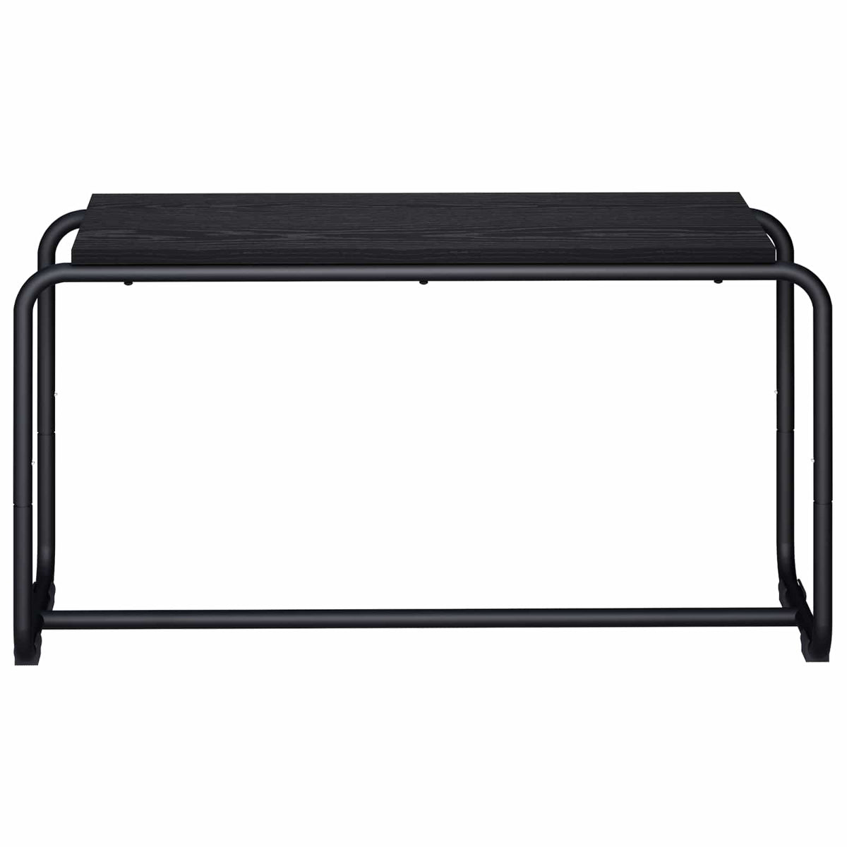 TV Stand 80 x 35.5 x 42 cm Black Oak Engineered Wood
