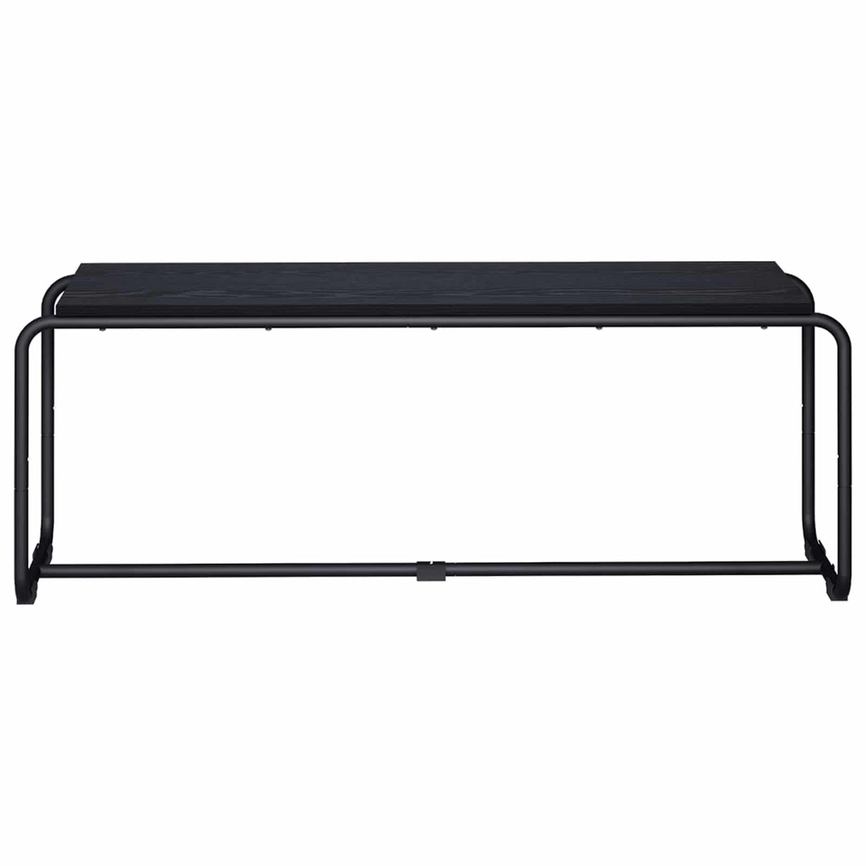 TV Stand 113.5 x 35.5 x 42 cm Black Oak Engineered Wood