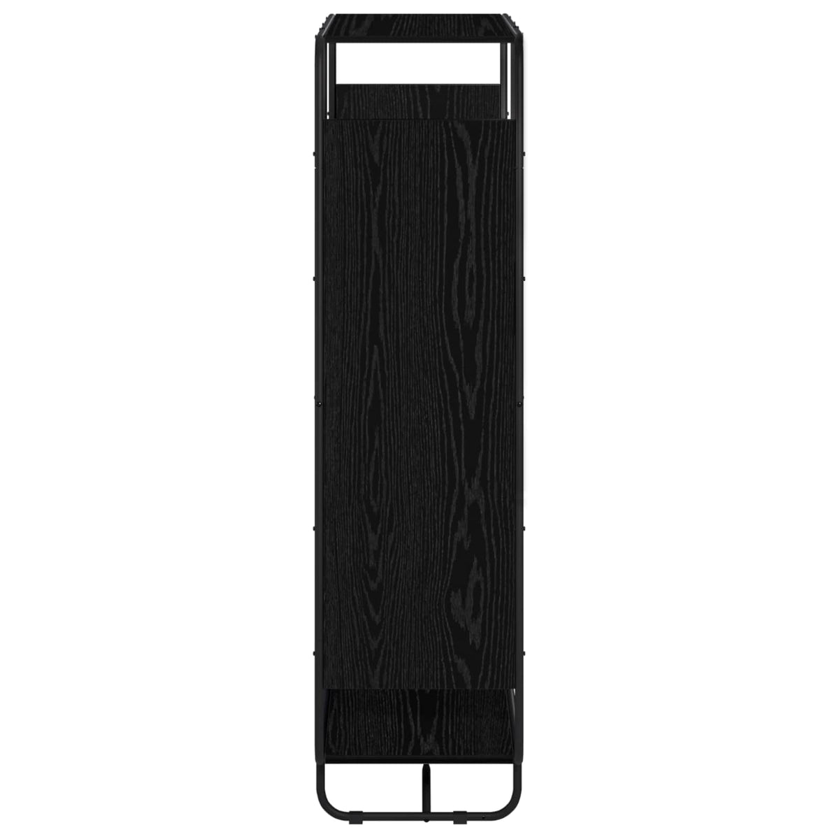 Highboard Black Oak 93.5 x 37.5 x 144 cm Engineered Wood