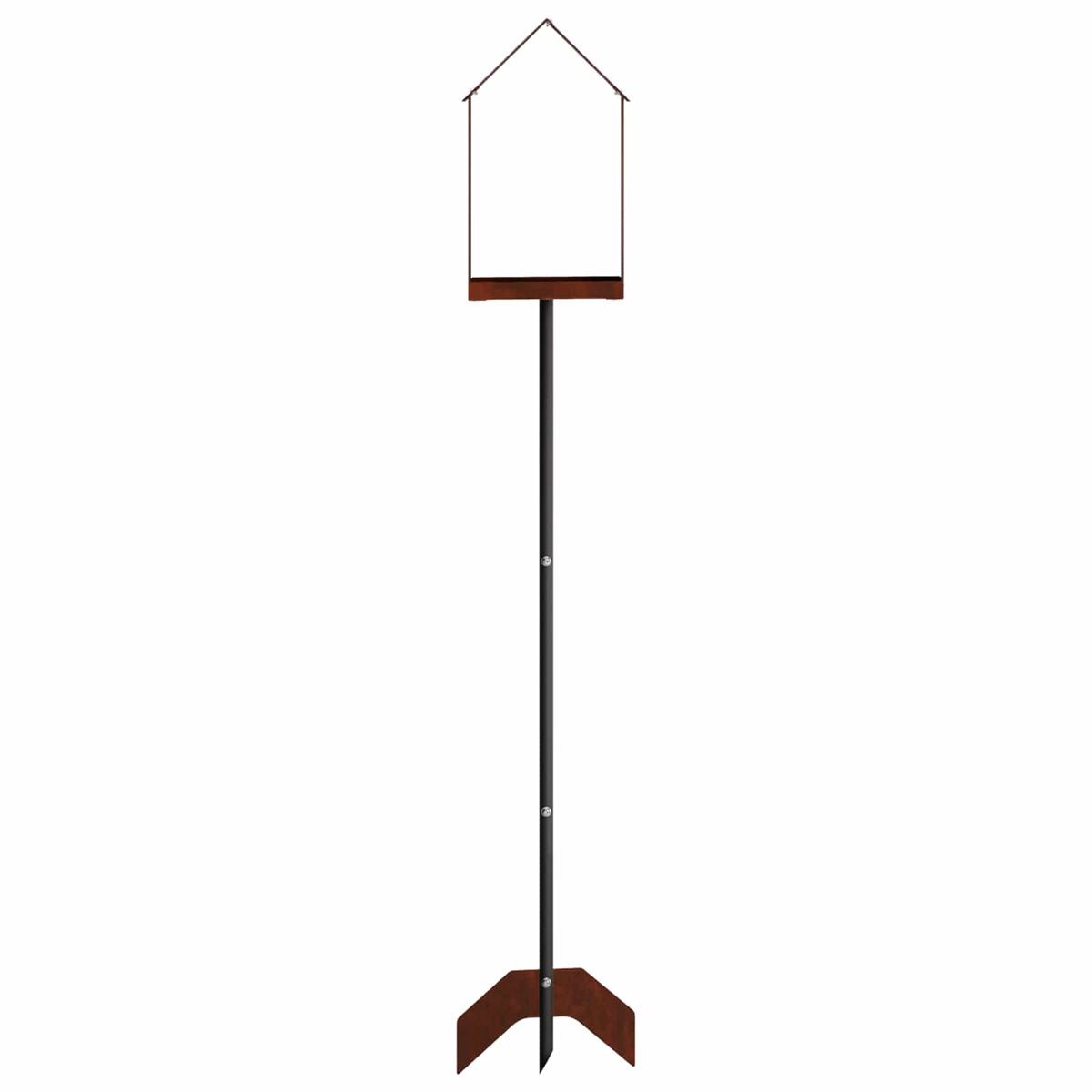 Bird Feeder Weathering Steel Rusty