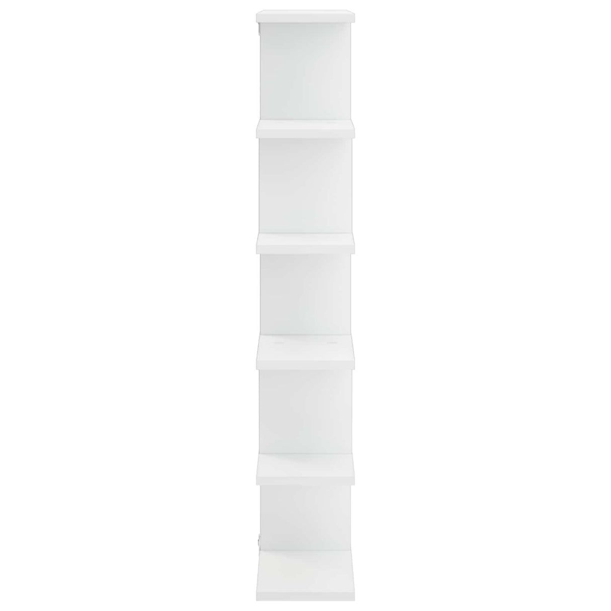 Wall Shelf White 70 x 17 x 101 cm Engineered Wood