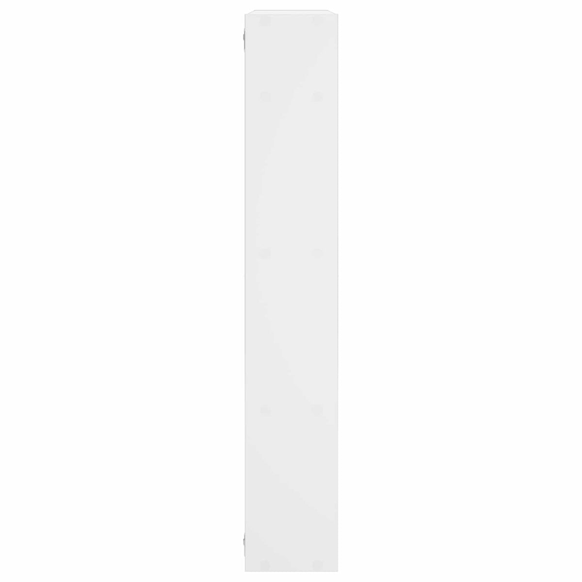 Wall Shelf White 103 x 17 x 102 cm Engineered Wood