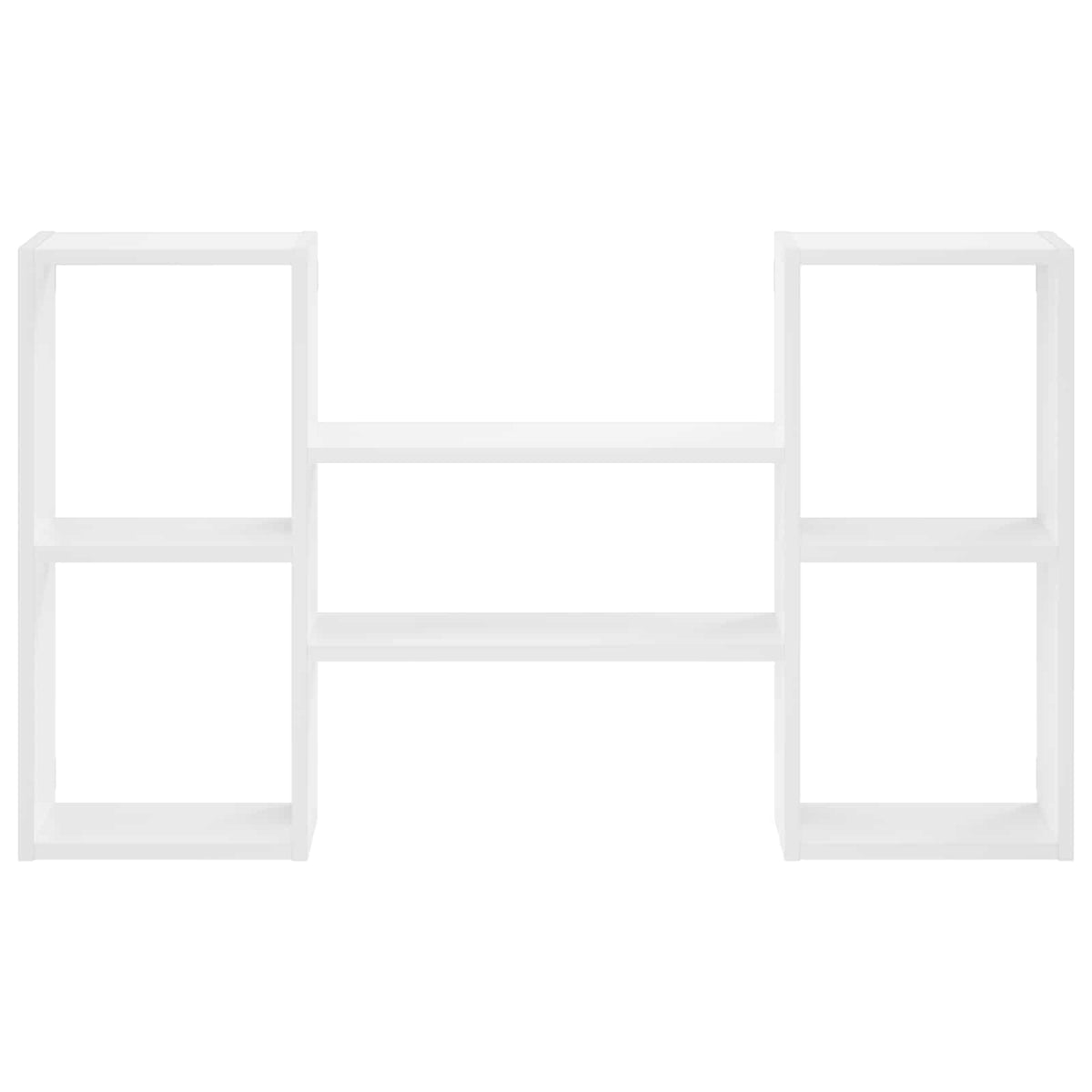 Wall Shelf White 102 x 17 x 59 cm Engineered Wood
