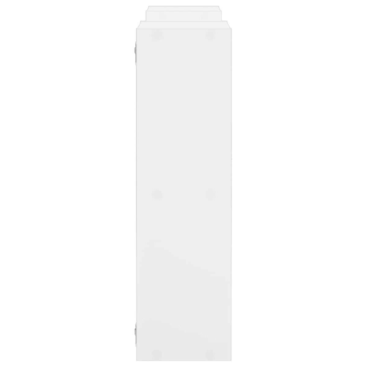Wall Shelf White 102 x 17 x 59 cm Engineered Wood