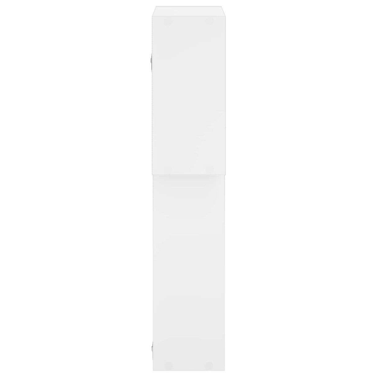 Wall Shelf White 98 x 17 x 91 cm Engineered Wood