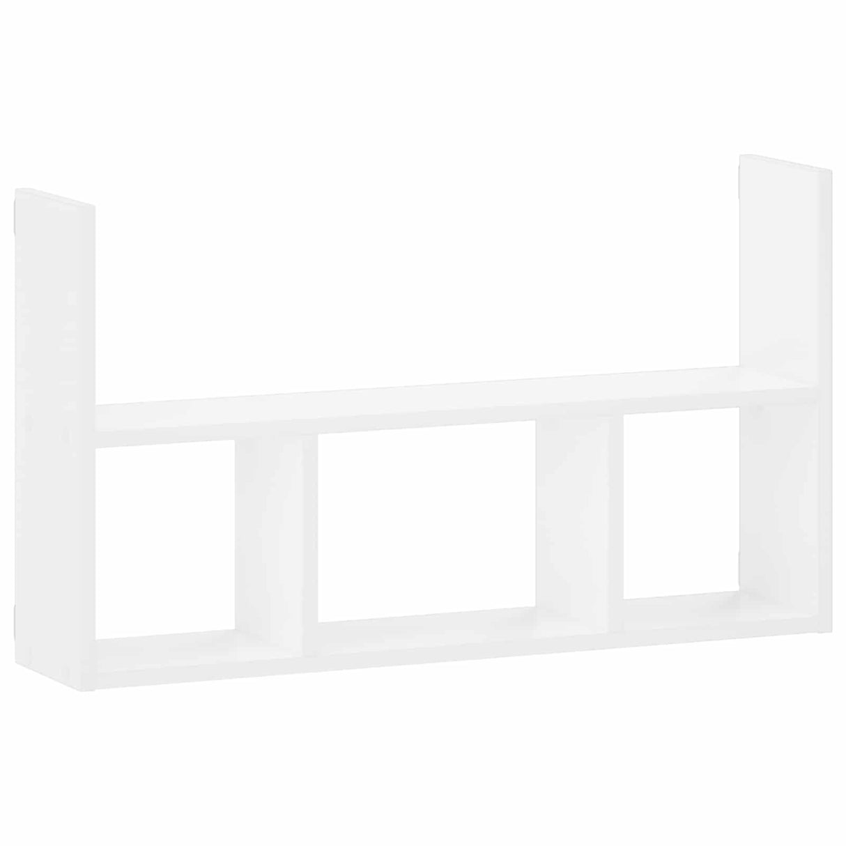 Wall Shelf White 78.5 x 17 x 45 cm Engineered Wood