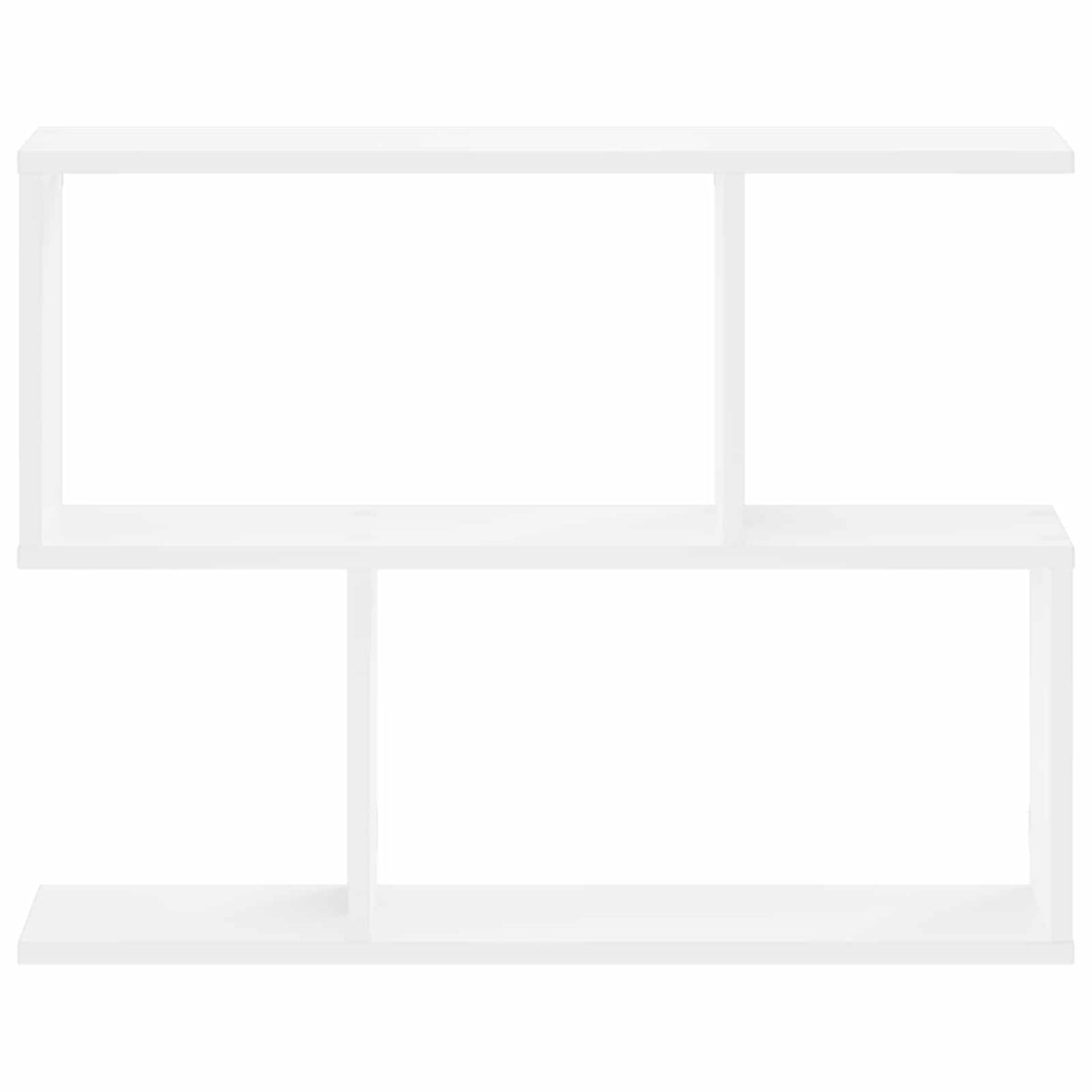 Wall Shelf White 72 x 17 x 55.5 cm Engineered Wood