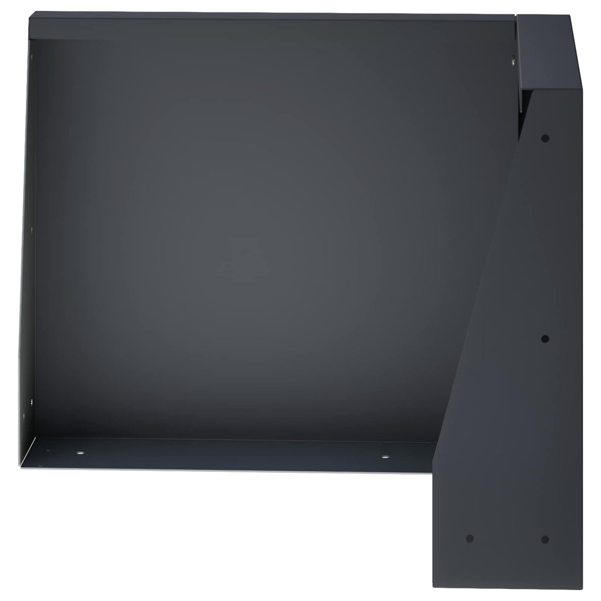 Retaining Wall 50 x 50 x 40 cm Steel Anthracite