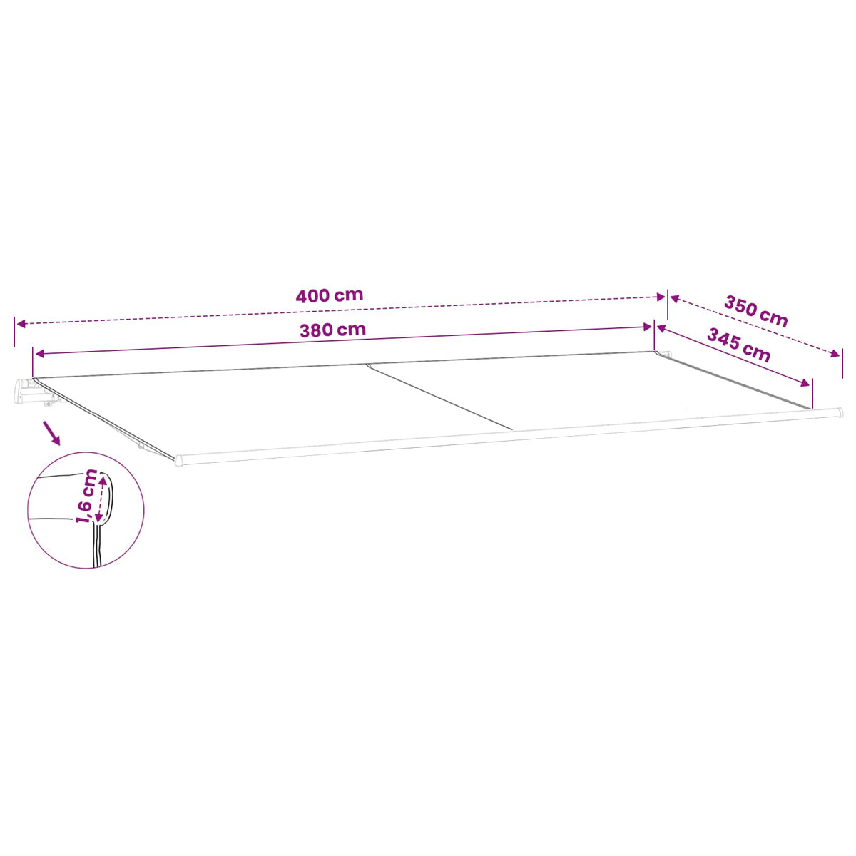Awning Canopy Replacement for