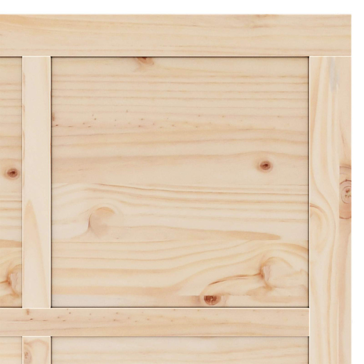Sliding Door Natural 80 x 208 cm Solid Pine Wood