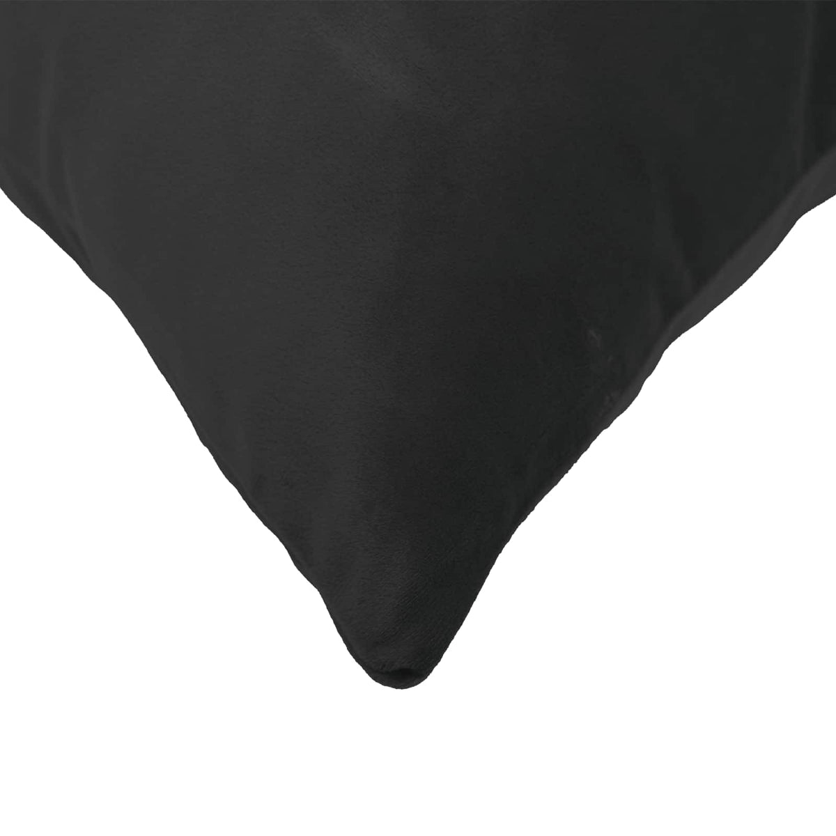 Cushion with Pillow HEERLEN 6 pcs Black Velvet