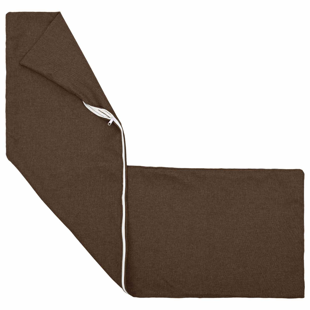 Cushion with Pillow HEERLEN Brown 40 x 145 cm Fabric