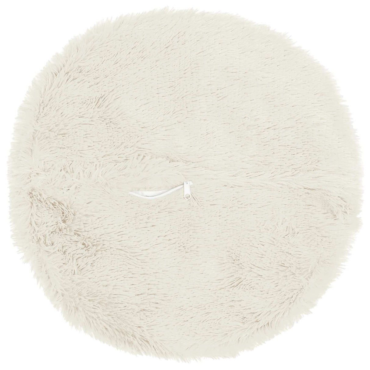 Cushion with Pillow HEERLEN 2 pcs White PV Fleece