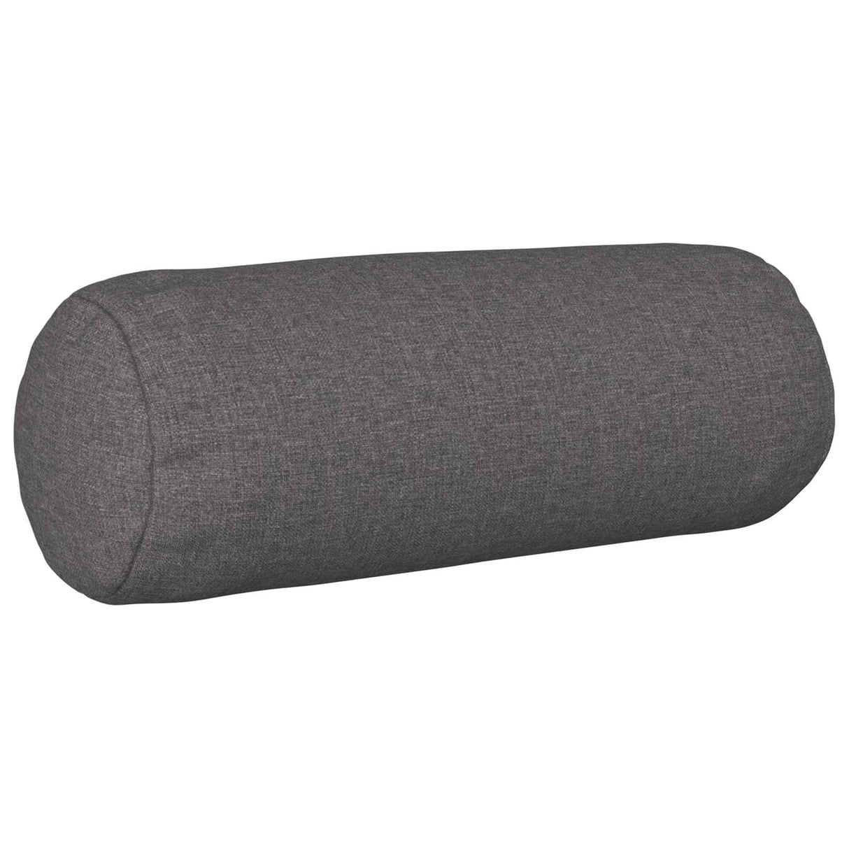 Cushion with Pillow HEERLEN 2 pcs Light Grey Fabric