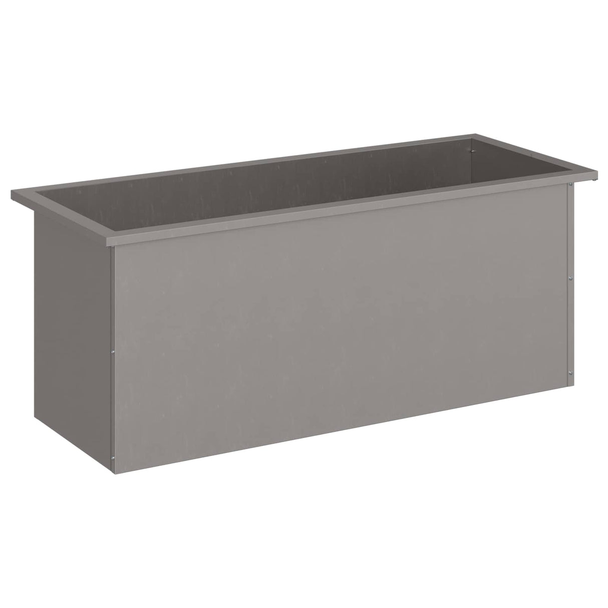Garden Planter with LED Rusty 40 x 100 x 40 cm Weathering Steel