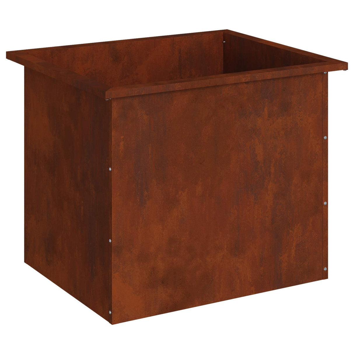 Garden Planter with LED Rusty 50 x 60 x 48 cm Weathering Steel