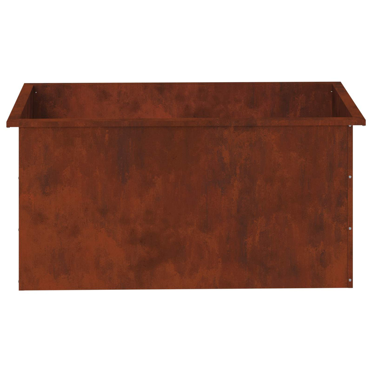 Garden Planter with LED Rusty 50 x 100 x 48 cm Weathering Steel