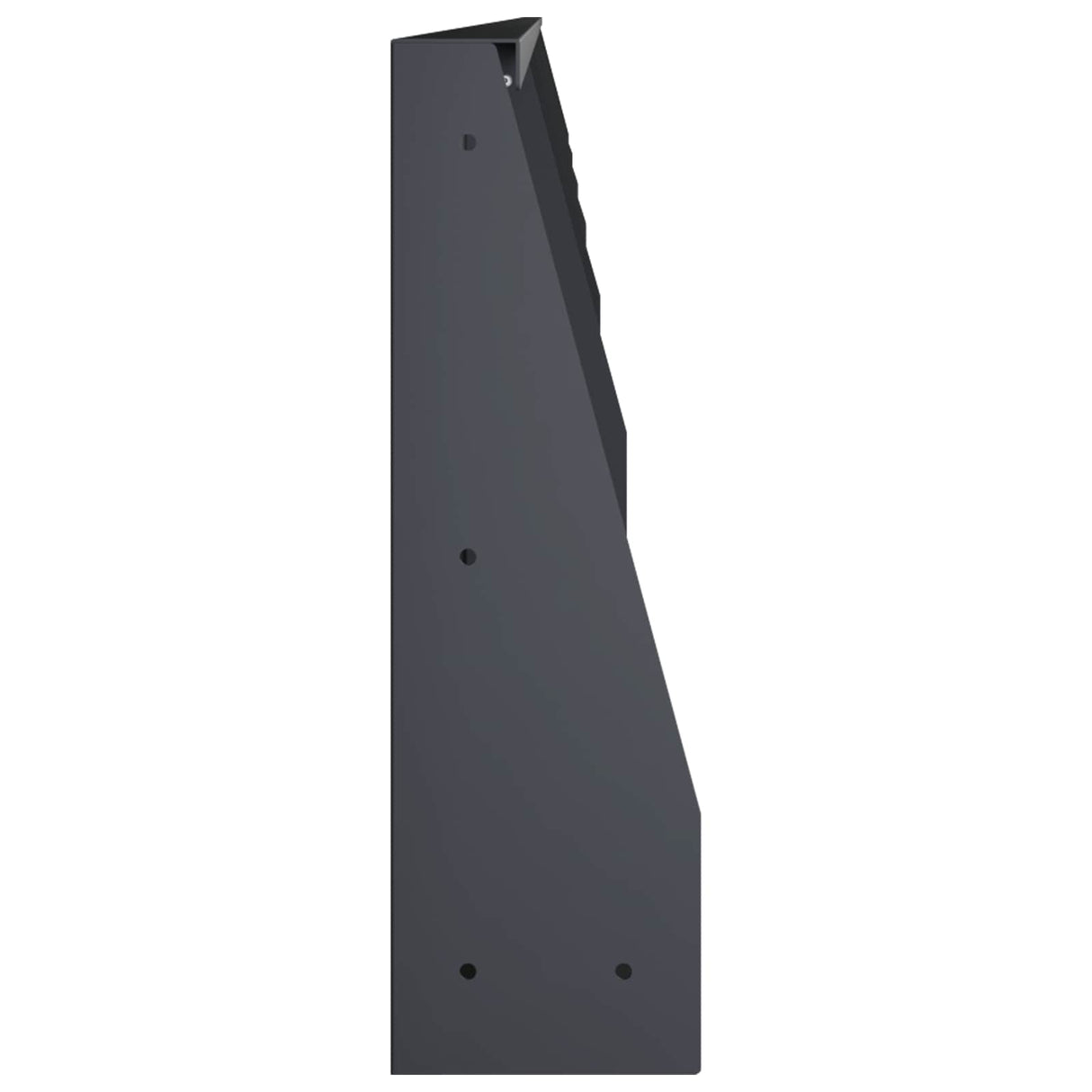 Retaining Wall 6 pcs 100 x 12 x 30 cm Steel Anthracite