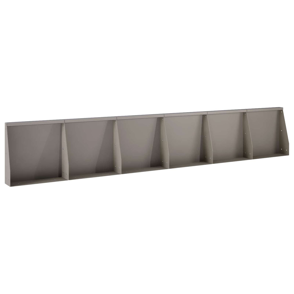 Retaining Wall 6 pcs 40 x 12 x 40 cm Weathering Steel Rusty