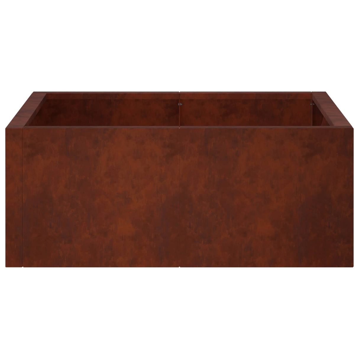 Retaining Wall 4 pcs 100 x 100 x 40 cm Weathering Steel Rusty