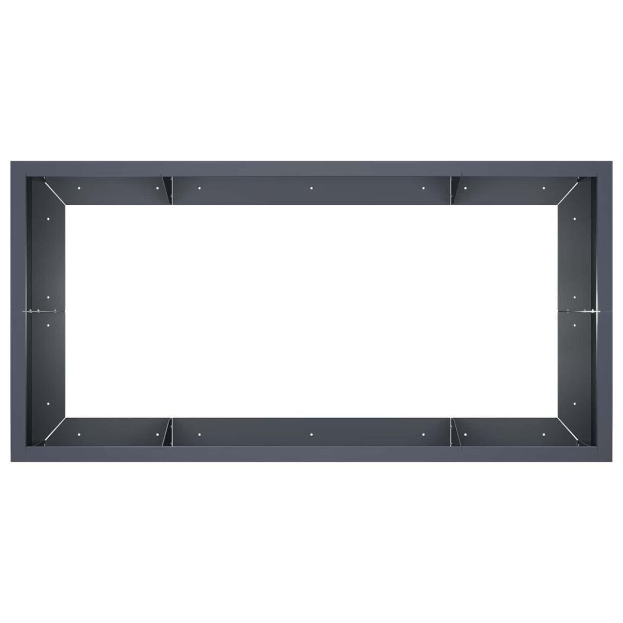 Retaining Wall 6 pcs 200 x 100 x 50 cm Steel Anthracite