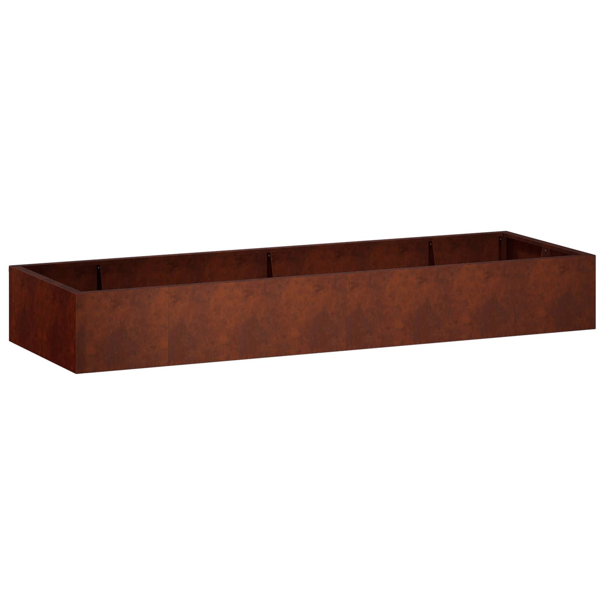 Retaining Wall 8 pcs 300 x 100 x 40 cm Weathering Steel Rusty