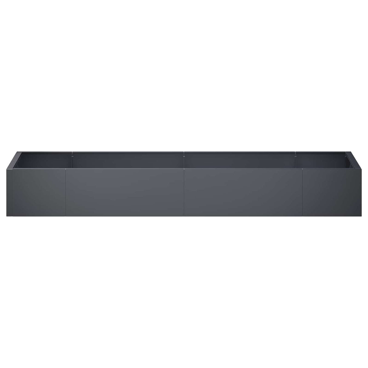 Retaining Wall 8 pcs 300 x 100 x 50 cm Steel Anthracite