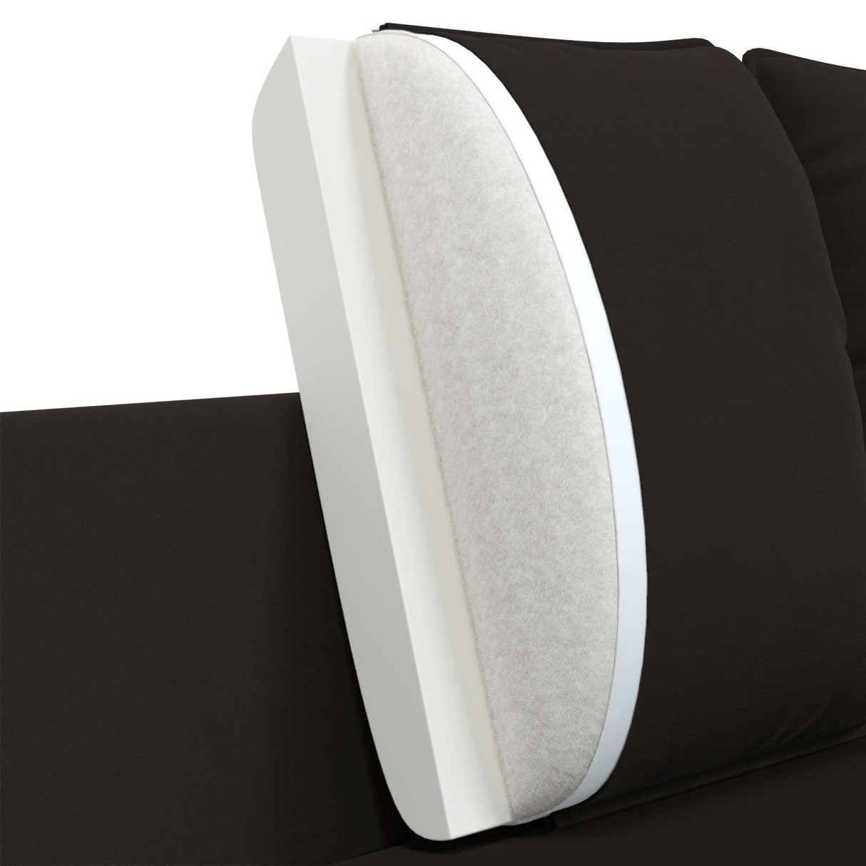3-Seater Sofa Black 222 x 81 x 89 cm Velvet
