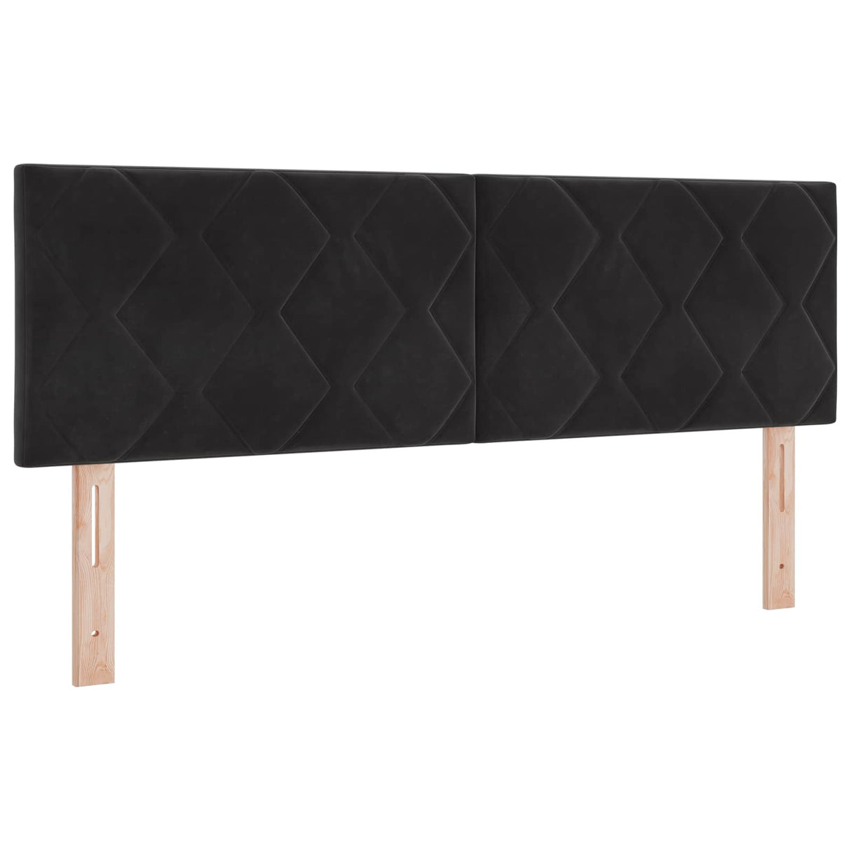 Box Spring Bed with Mattress and LED Black 140 x 190 cm Velvet