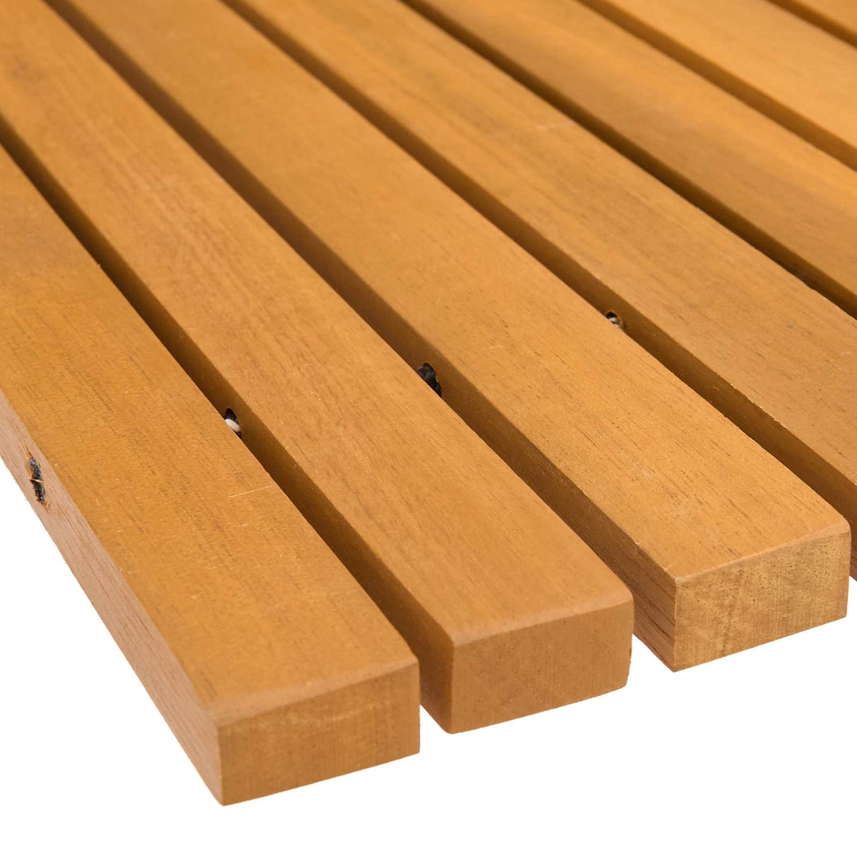 Bath Mat 3 pcs Natural 100 x 60 cm Solid Acacia Wood