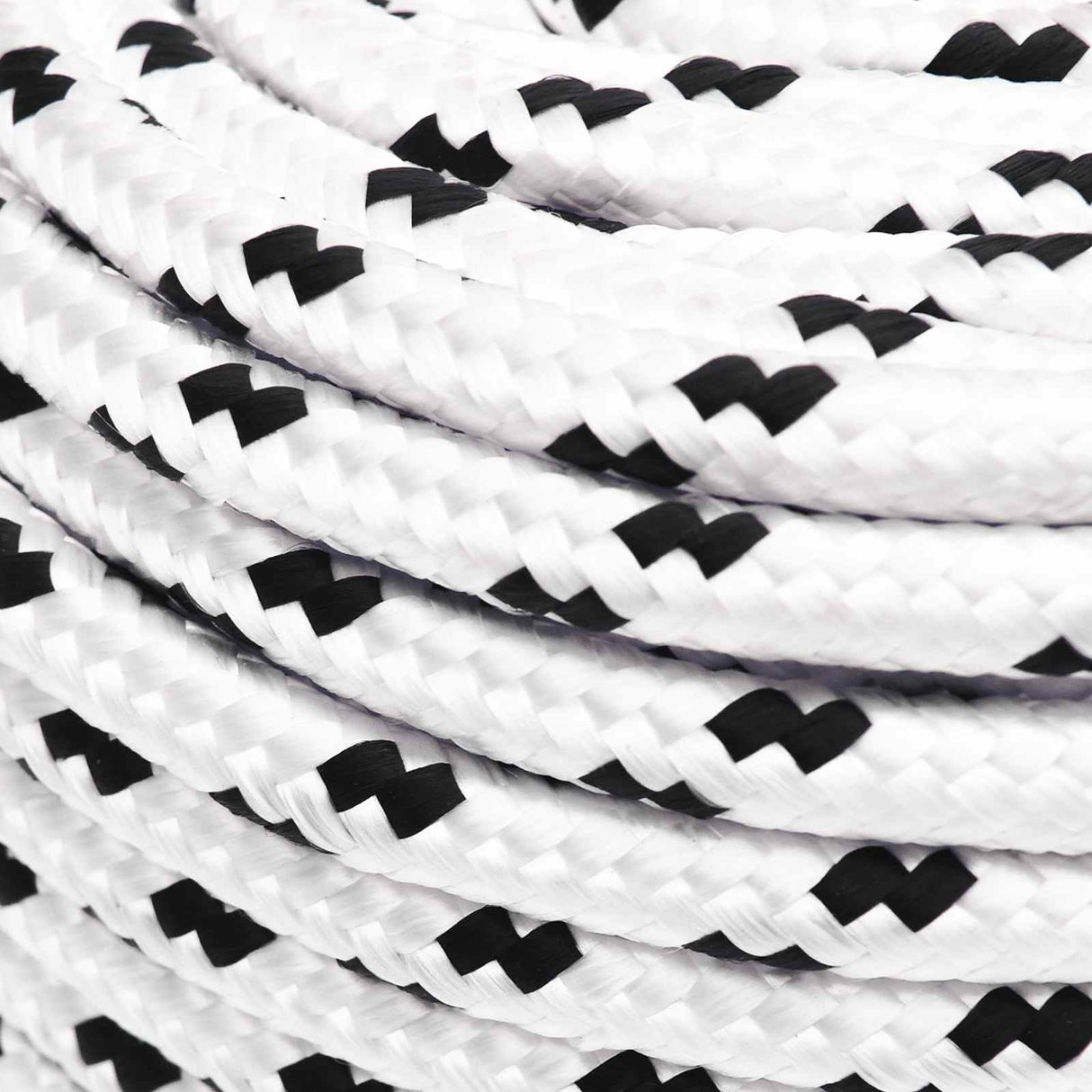 Multipurpose Utility Rope 10 mm 100 m White Polyester