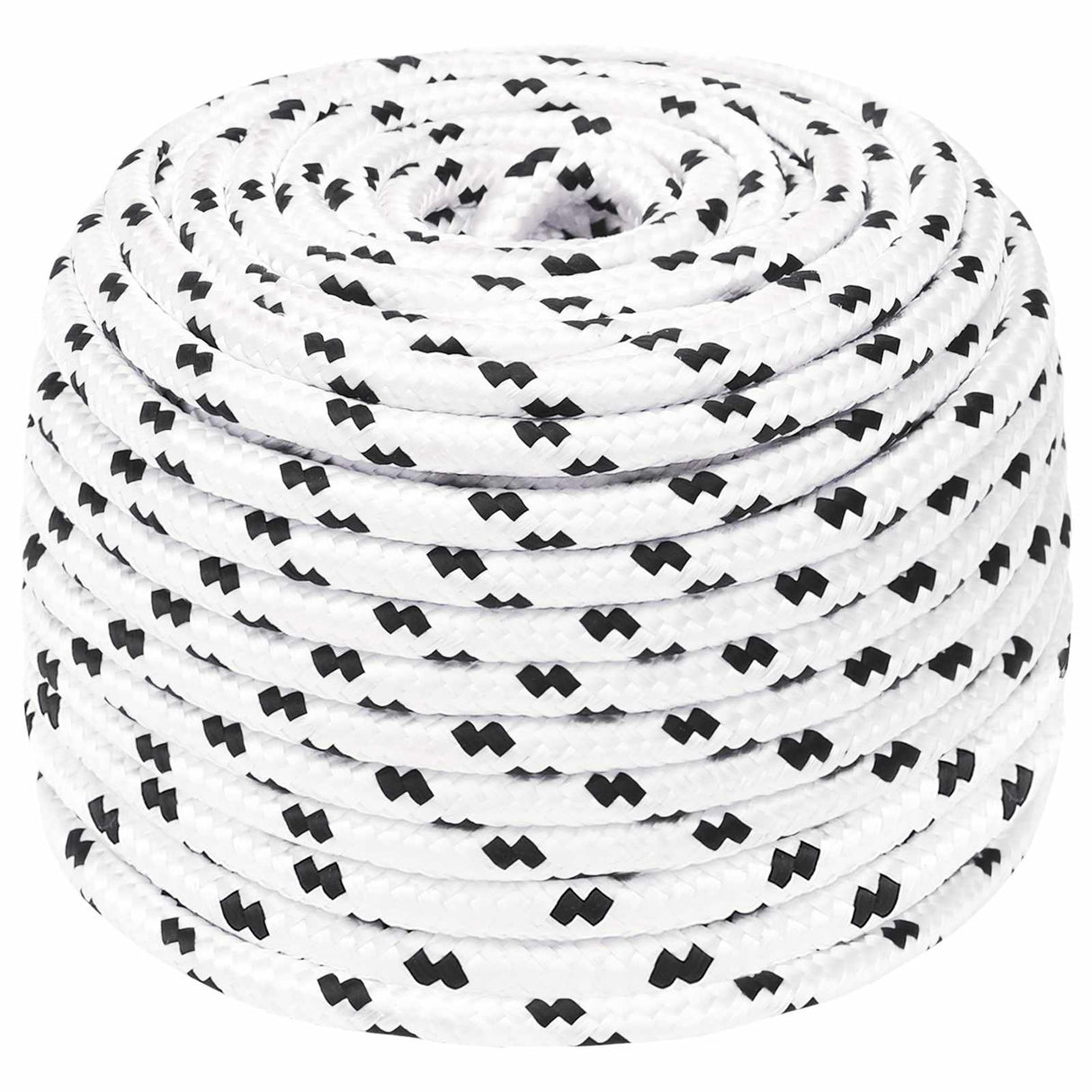 Multipurpose Utility Rope 10 mm 100 m White Polyester