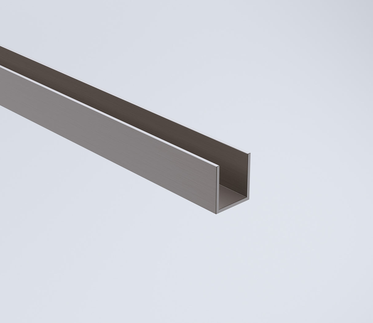 90x90cm Gunmetal Corner Frameless Shower Screen with Wall Channel and Floor Channel Brackets, Stainless Steel Hinges & Square Knob Handle