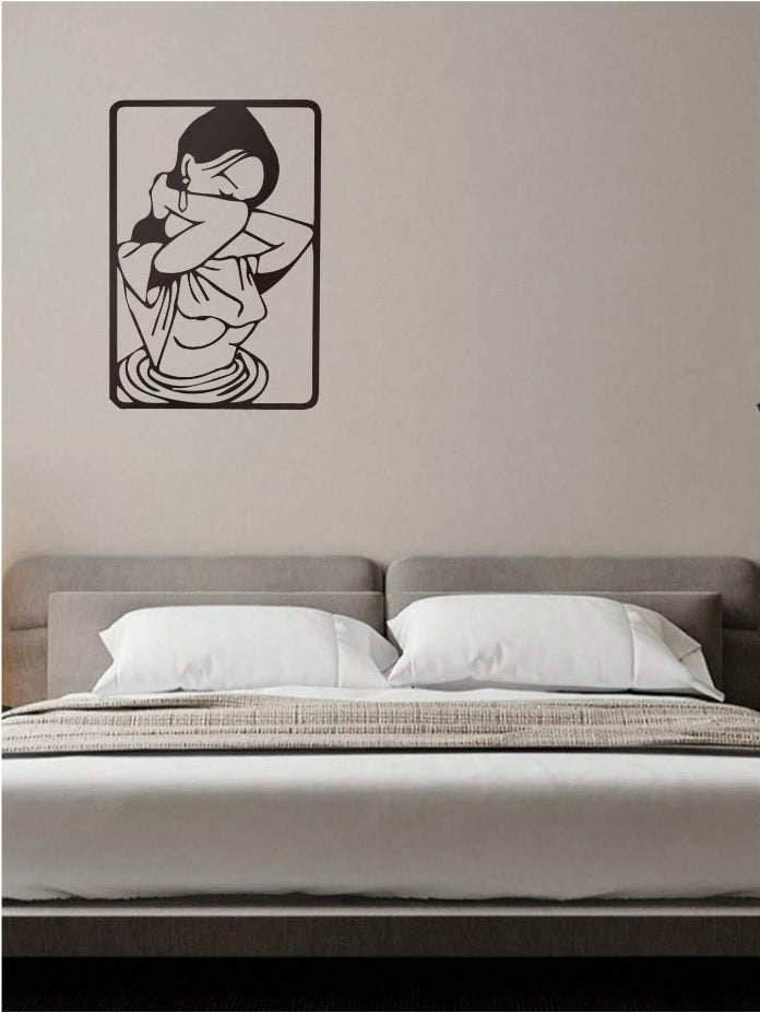 3pc Modern Metal Wall Art Decor Abstract Minimalist Decoration
