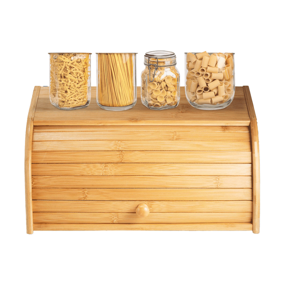 Bamboo Bread Box Kitchen Storage