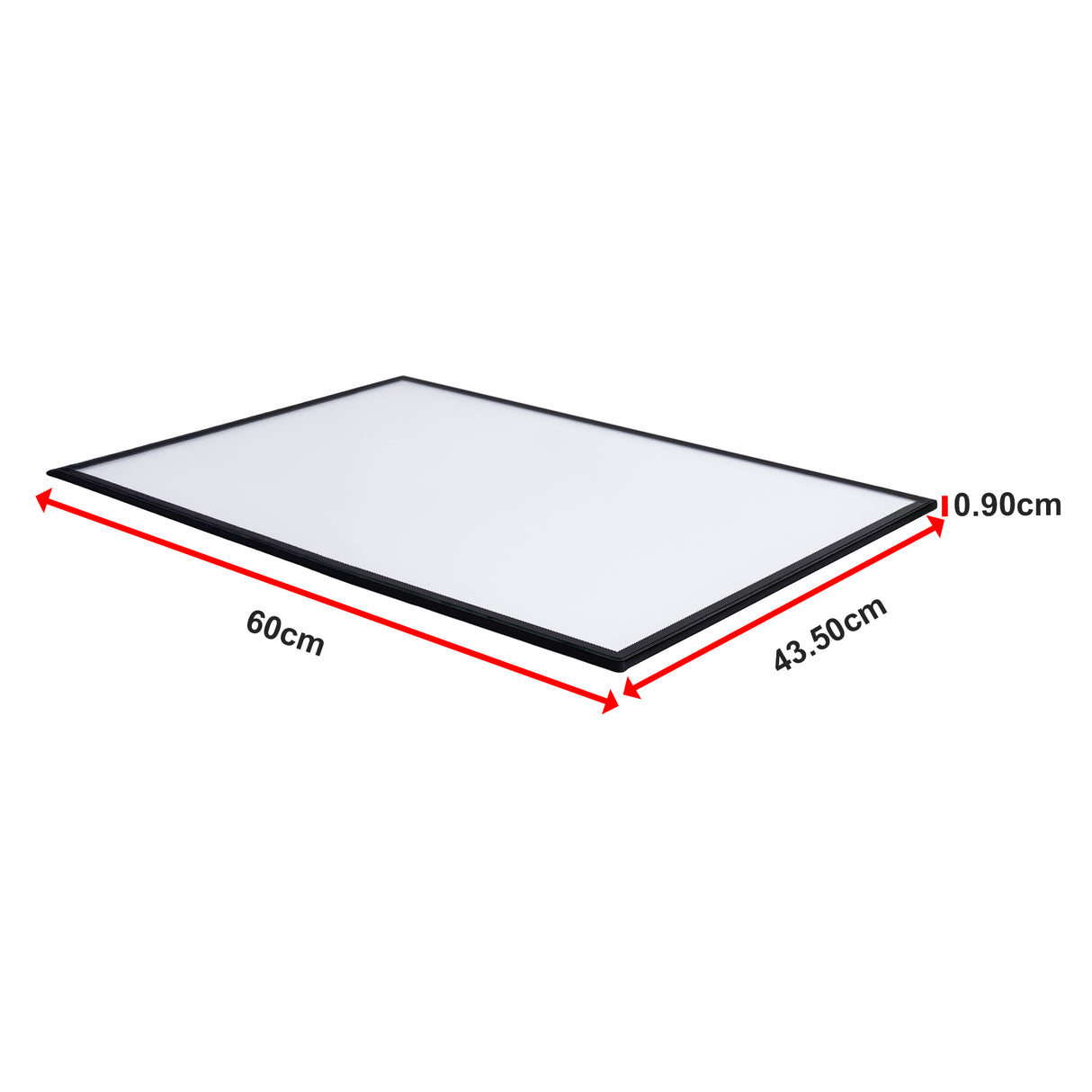 A2 LED Slim Advertising Lightbox Sign Wall-Mounted Poster Board Menu Frame