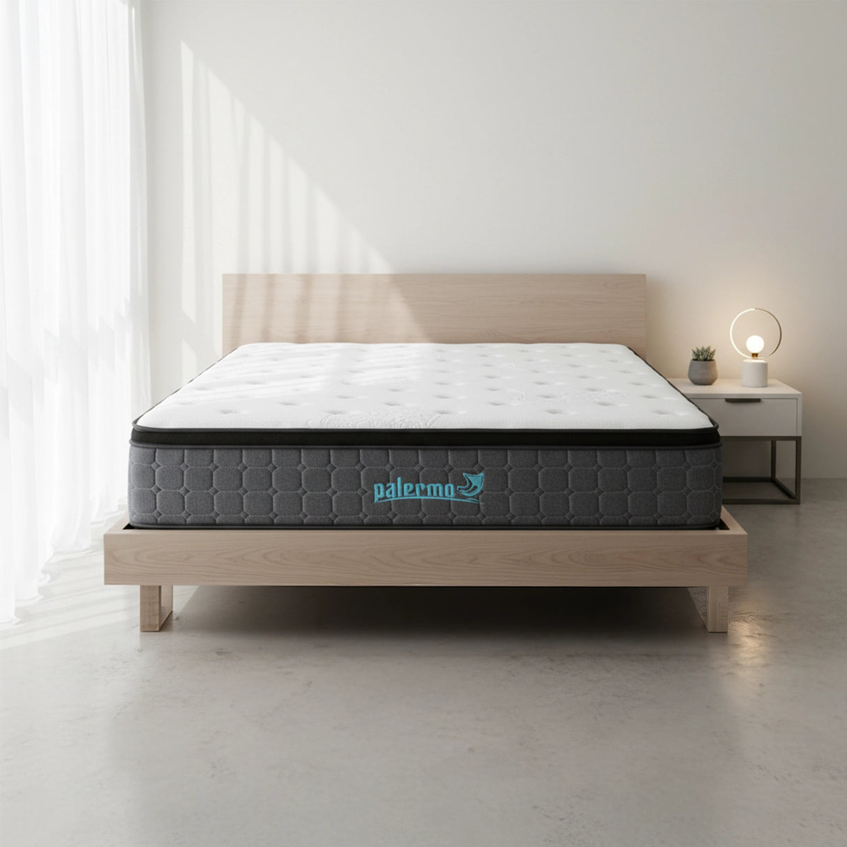 King Euro Top Pocket Spring Mattress – Motion Isolation Comfort with CertiPUR-US® Certified Foam Layers