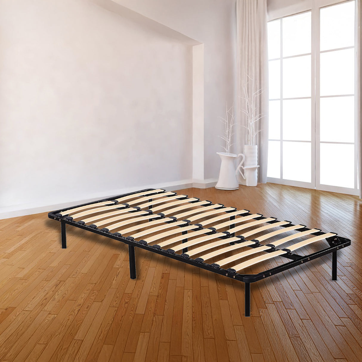 King Single Metal Bed Frame
