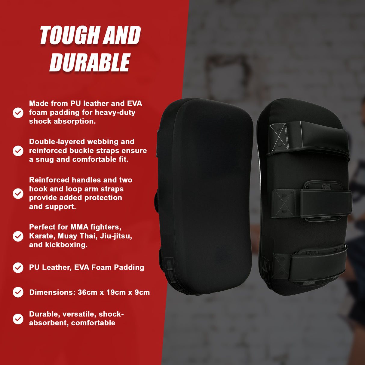 MMA Thai Kickboxing Pads Boxing Kick