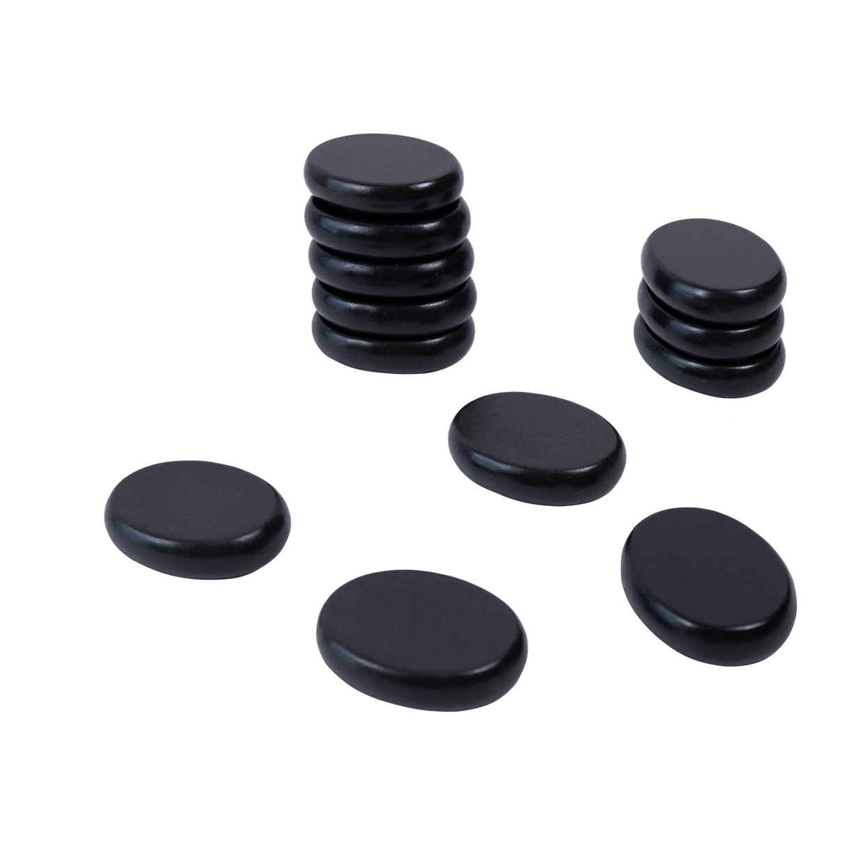 12pcs Hot Massage Stone Basalt Stones Kit Set Rock SPA Oiled Massage Tool