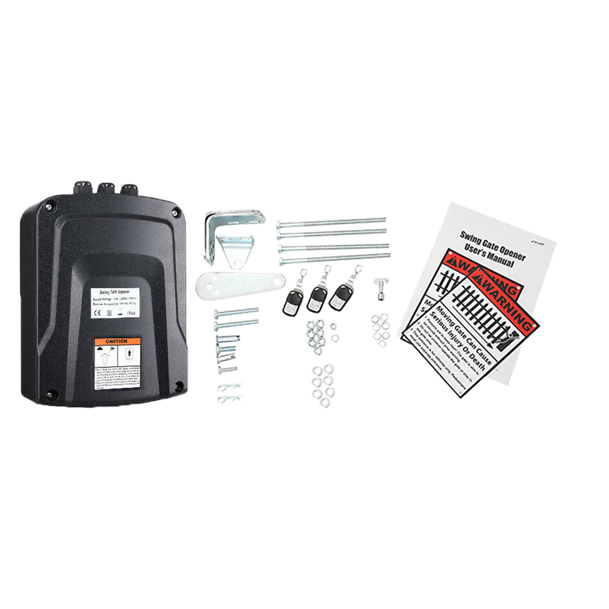 400KG Single Swing Auto Motor Remote Gate Opener