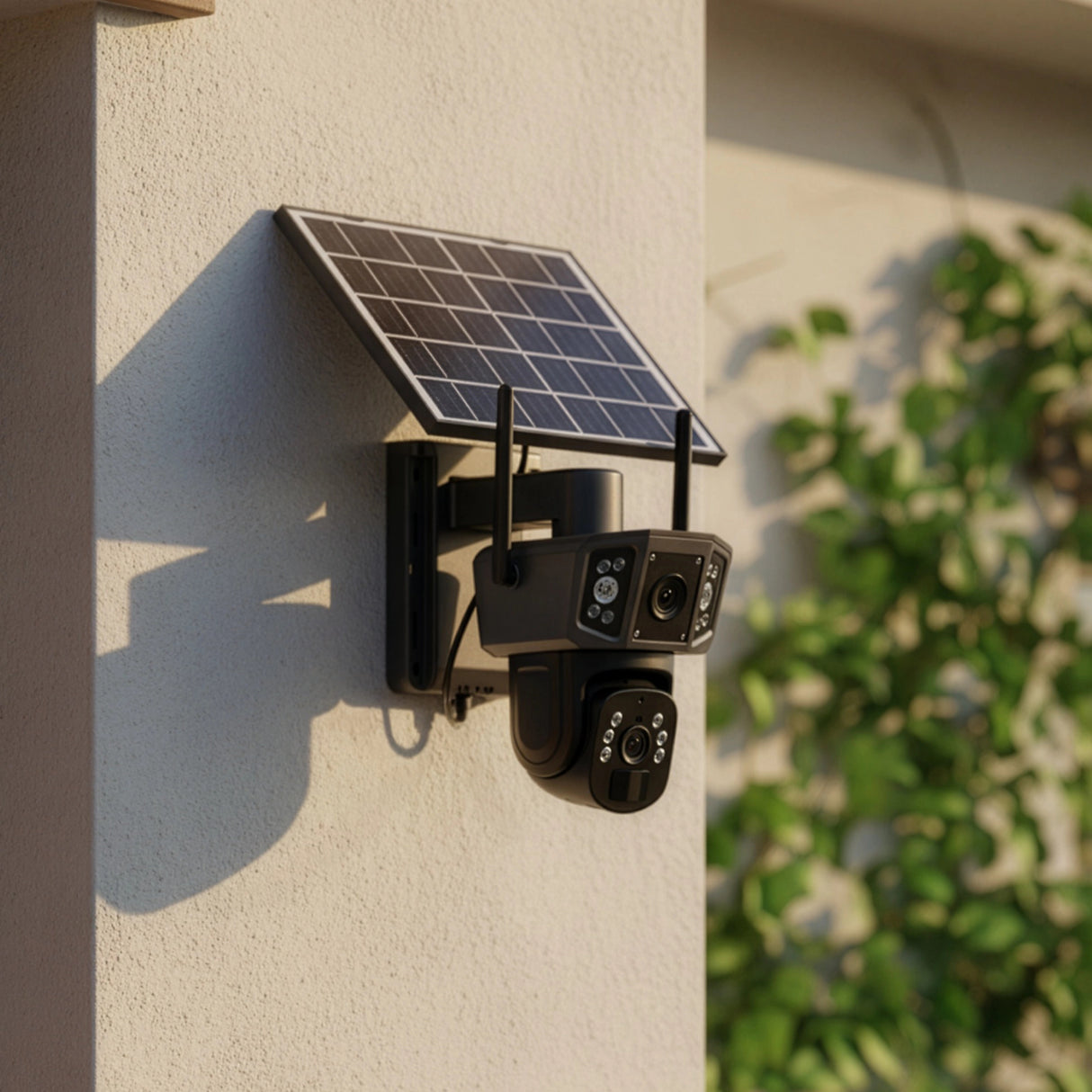9MP Wireless Solar Camera WIFI Security Outdoor Battery PTZ CCTV Home House V380