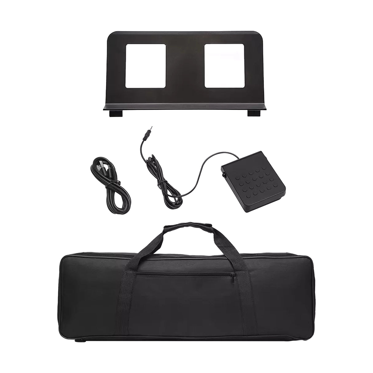 Folding Digital Piano 88 Key Velocity-Sensitive + Carry Case Pedal