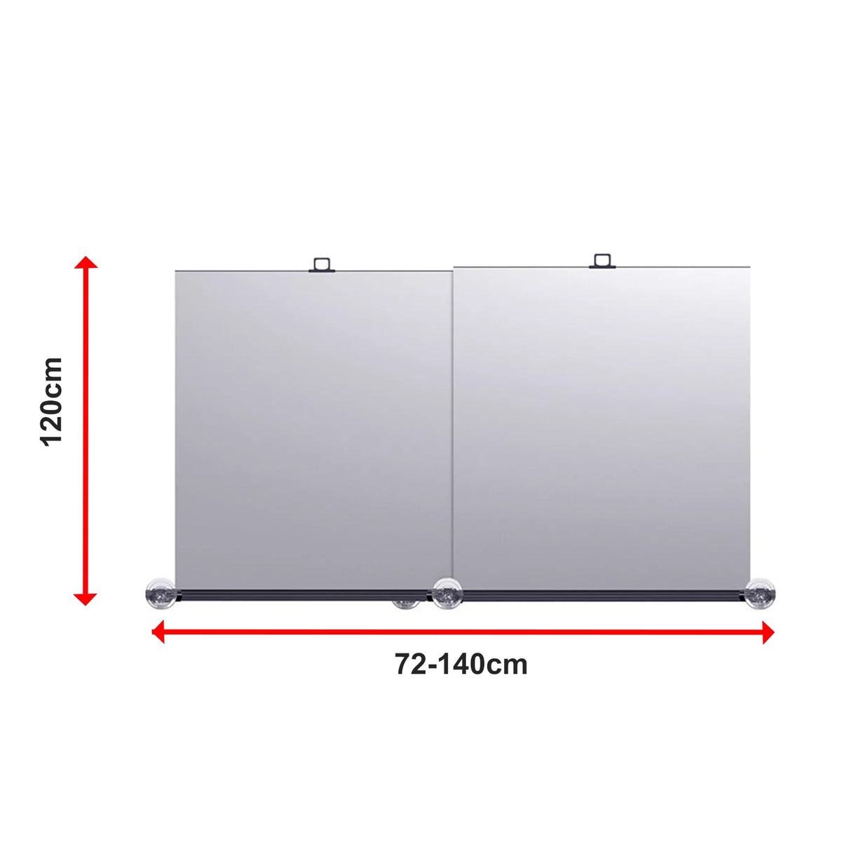 Retractable Sunshade for Car Windshield – UV Protection Window Cover
