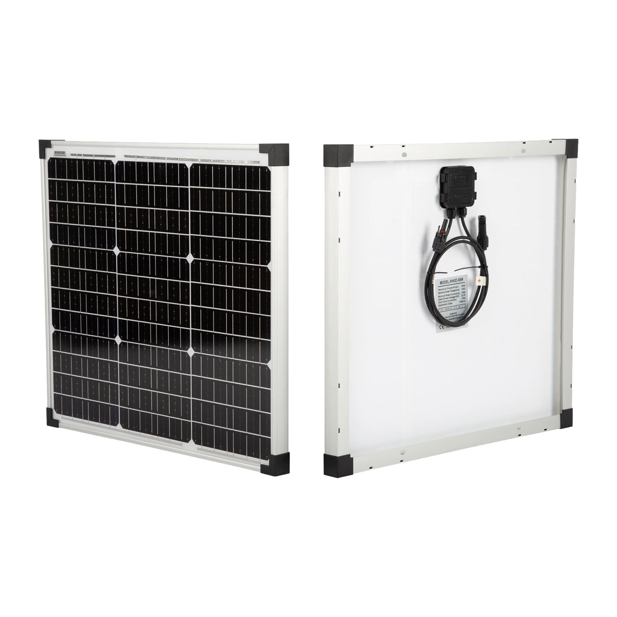 50W 12V Monocrystalline Solar Kit – PV Charger Panel for Off-Grid & RV