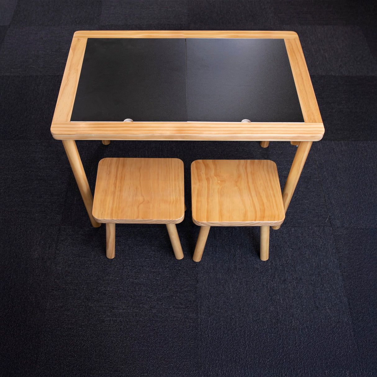 5m² Black Carpet Tiles Set – Commercial & Domestic Flooring for Office, Retail, Home