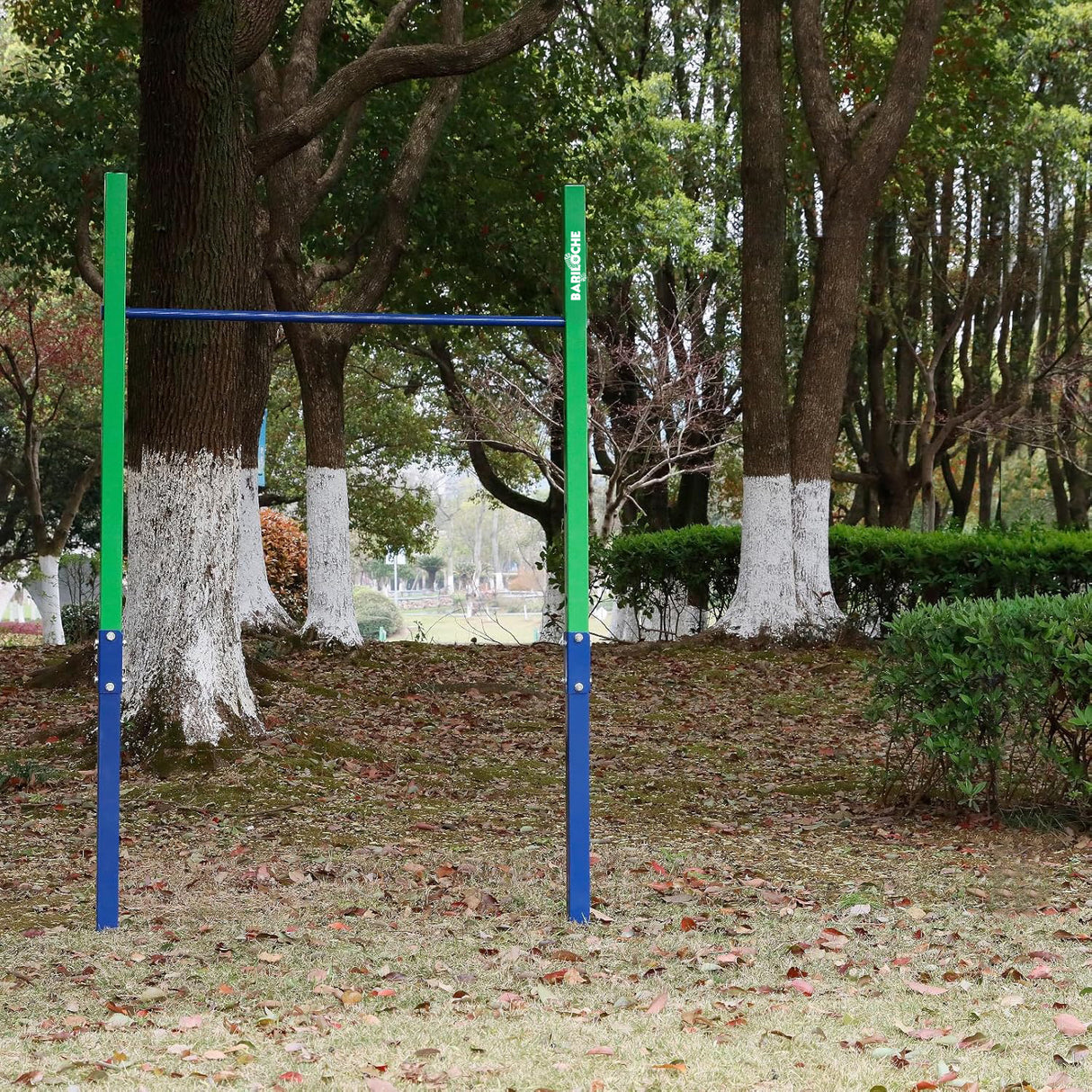 Single Outdoor Pull-Up Bar – Height Adjustable Gymnastics & Fitness Bar