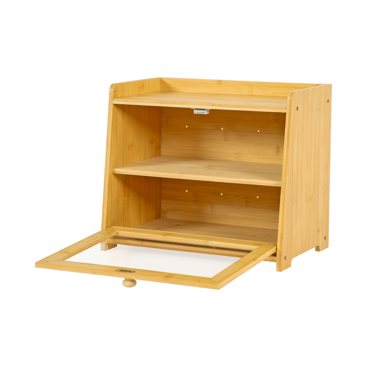 Enclosed Bread Box – Large Kitchen Countertop Bread Storage Container for Freshness & Organisation